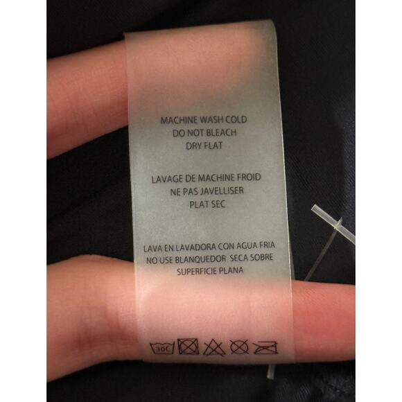 Good American bathing suit Always Fits One-Piece Swimsuit black plus 7/8 4XL/5XL - Picture 5 of 8